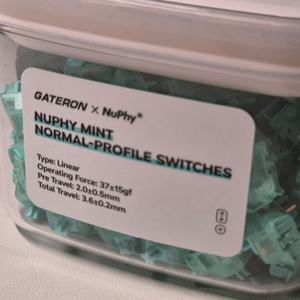 누피 민트축 키보드 스위치 90개