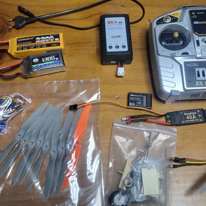 RC비행기 제작 세트