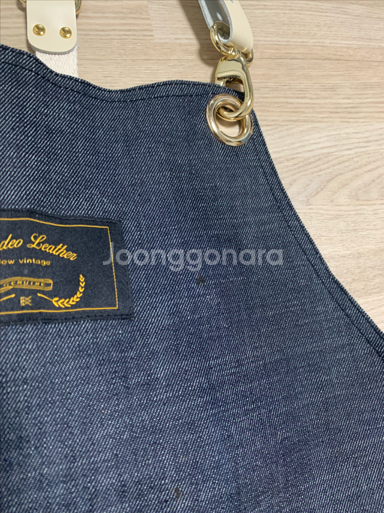 칸데오레더 공방 미용실 카페 미용사 바리스타 앞치마판매--4