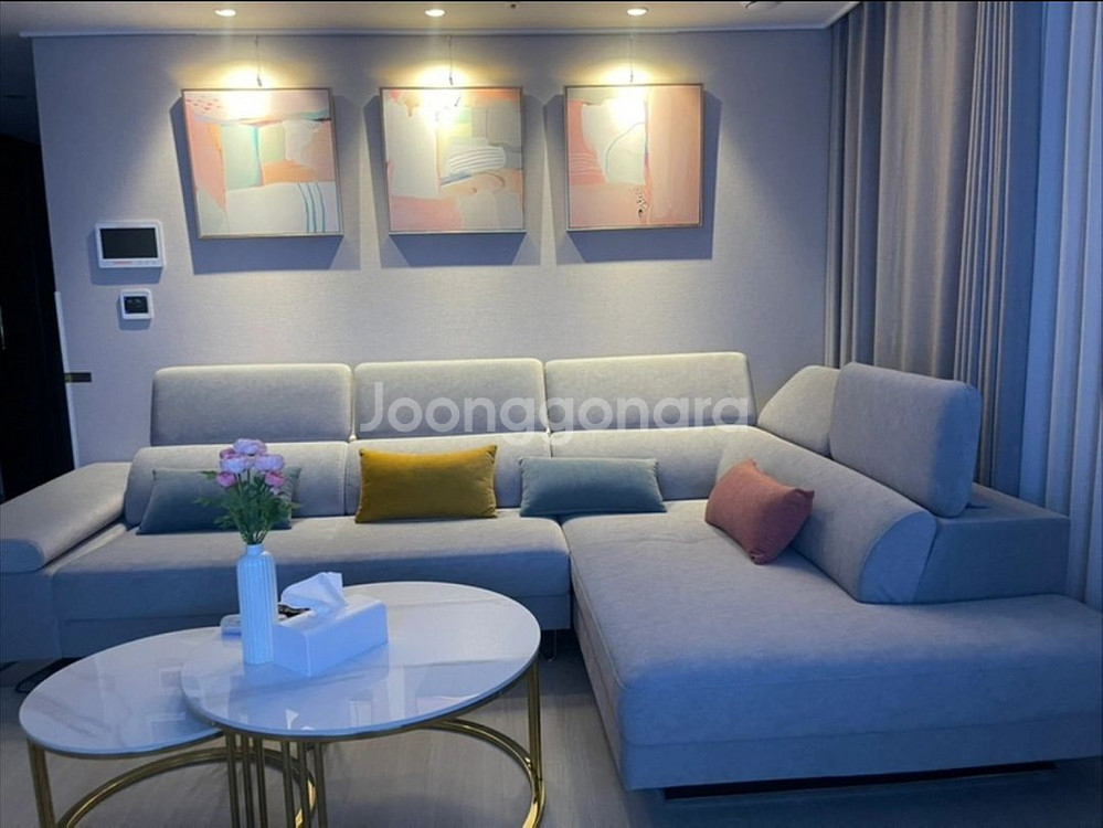 페브릭쇼파 L자형 6인 코너형--0