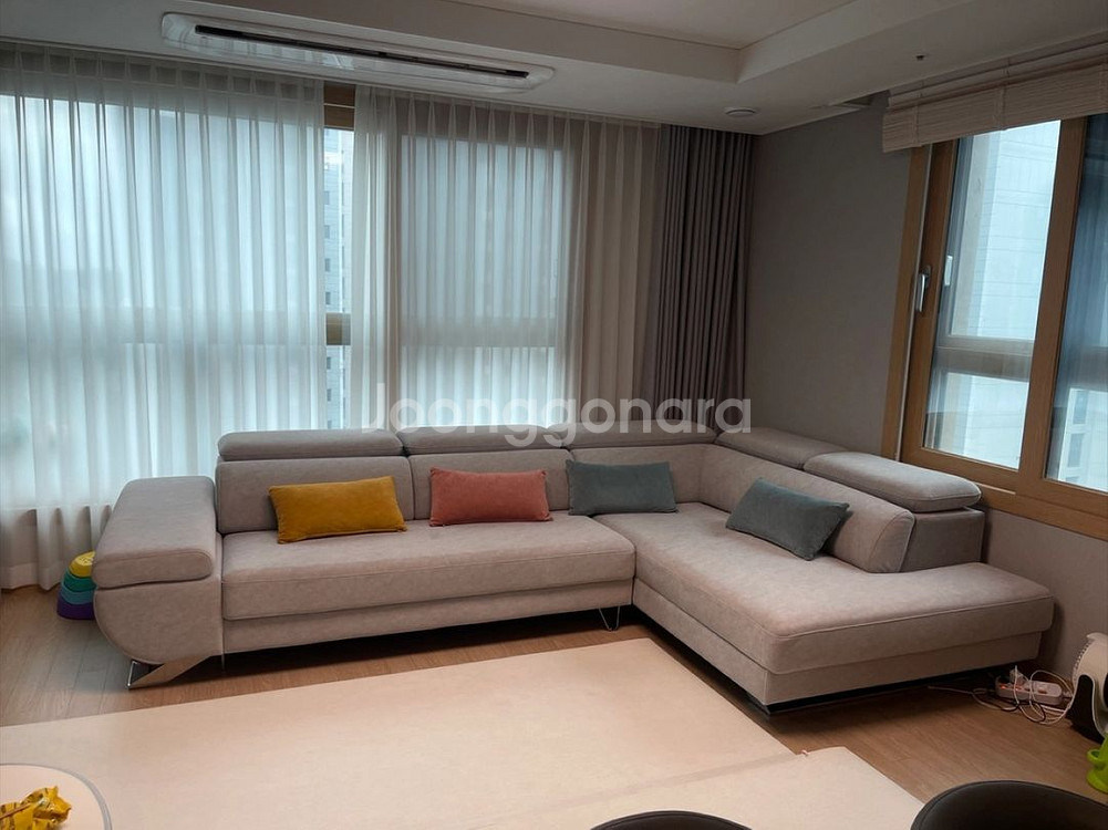 페브릭쇼파 L자형 6인 코너형--7