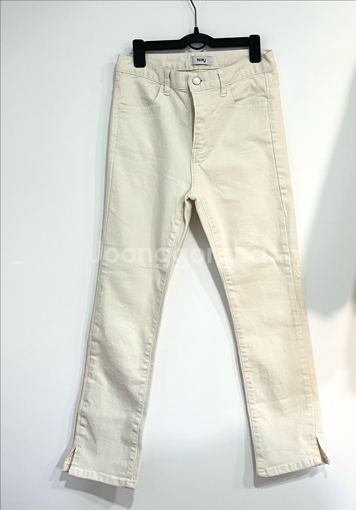 스판 면바지 팬츠 M--1