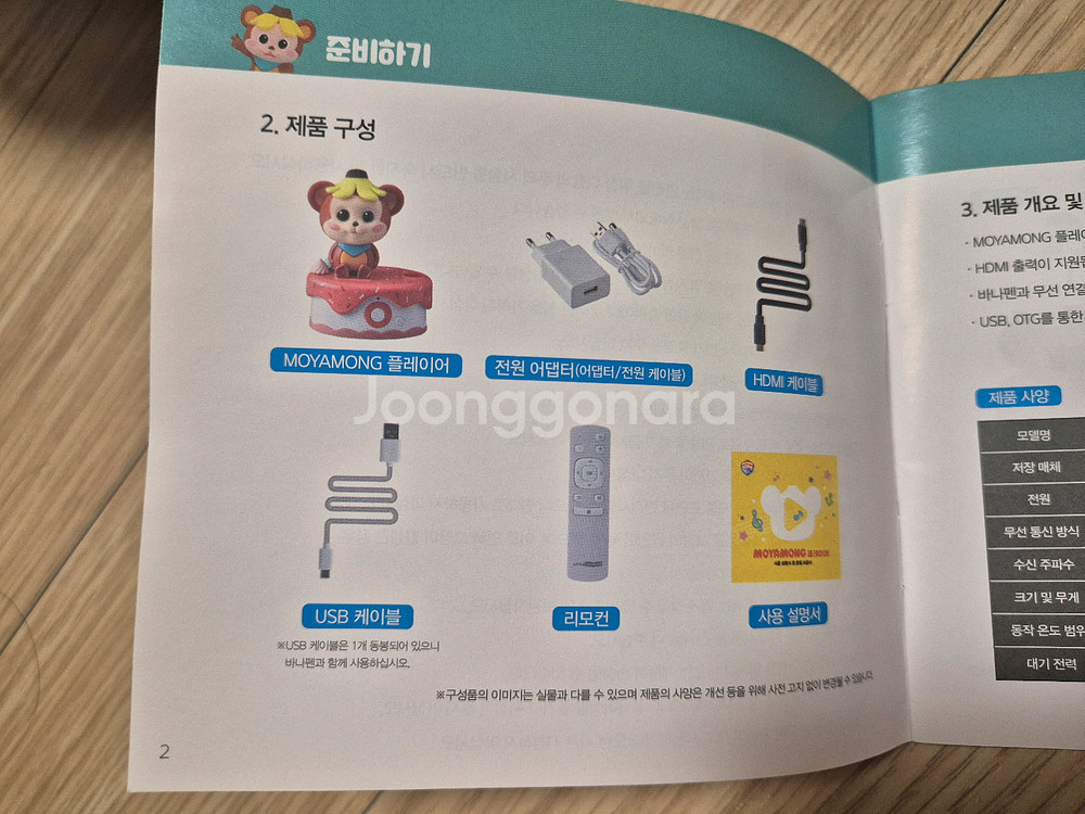 모야몽스마트박스, 터치앤플레이북, 인형--1