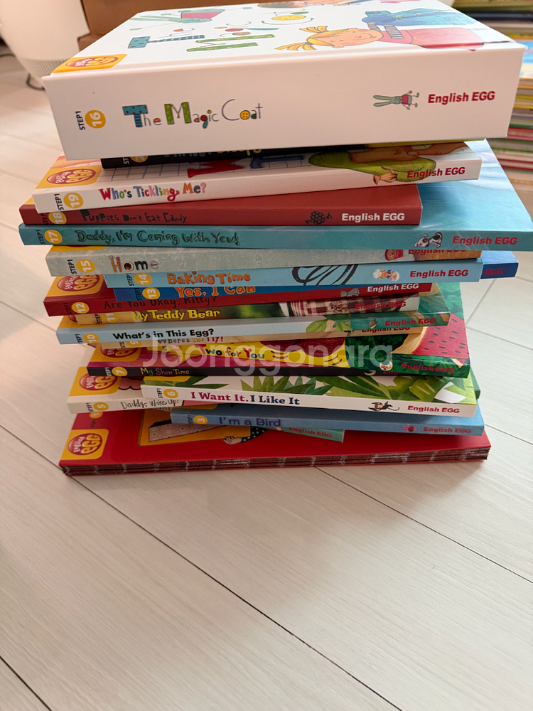 잉글리쉬에그 스텝1-3 거의 새것--5