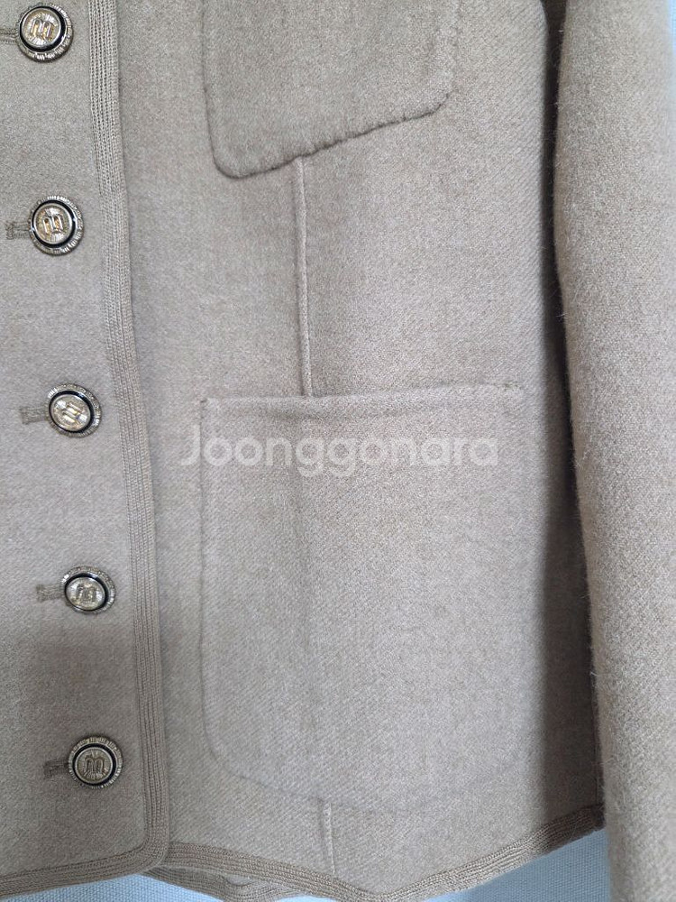 마인 로고버튼 카멜자켓 (랑방,마인,타임,더캐시미어)--4