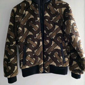 버버리 tb로고 뽀글이(테디베어)자켓 한정판s