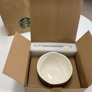 스타벅스 알로하 코코넛 디저트볼&스푼 세트