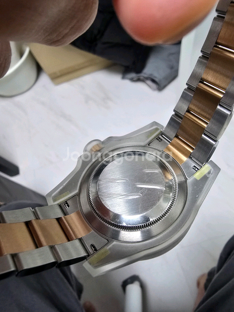 클린 롤렉스 gmt 마스터2 루트비어--3