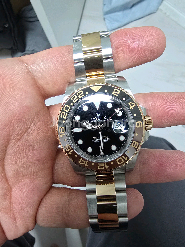 클린 롤렉스 gmt 마스터2 루트비어--4