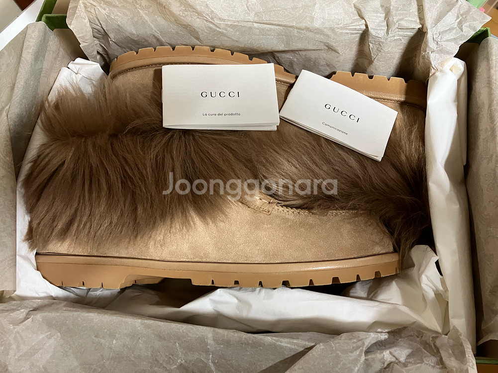 구찌 퍼 부츠--7