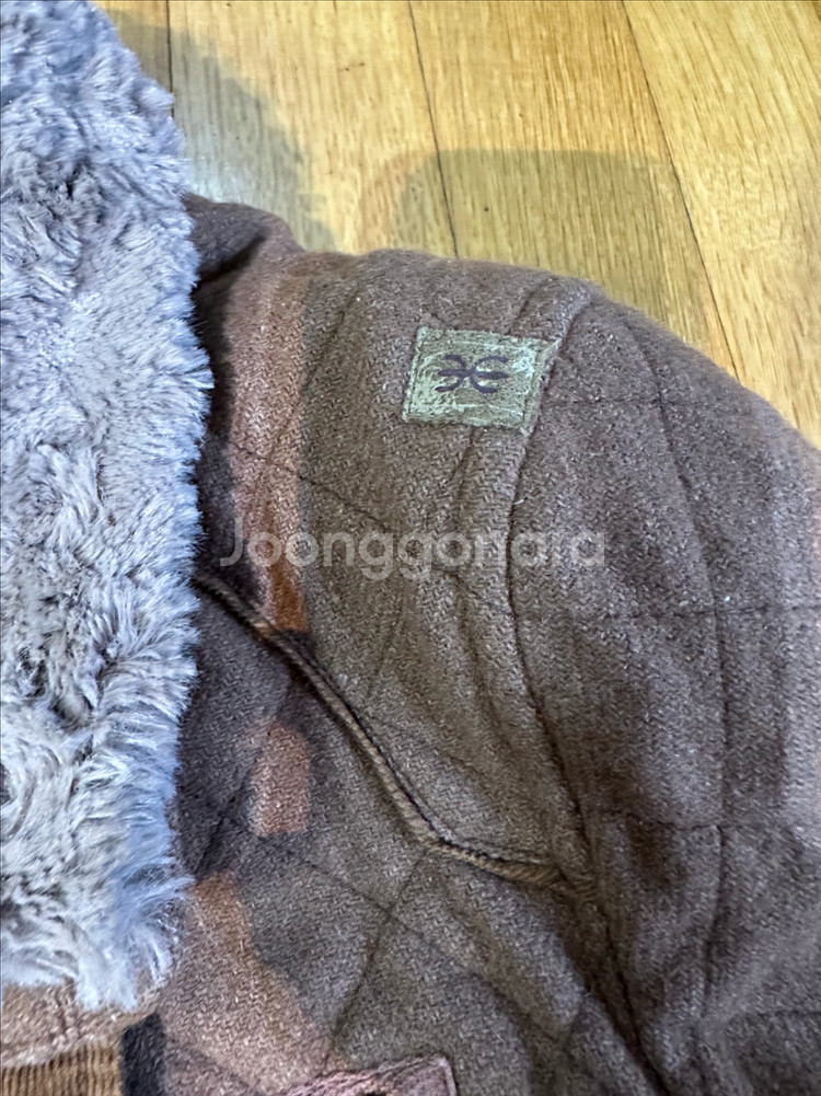 써스데이아일랜드 누빔자켓--2