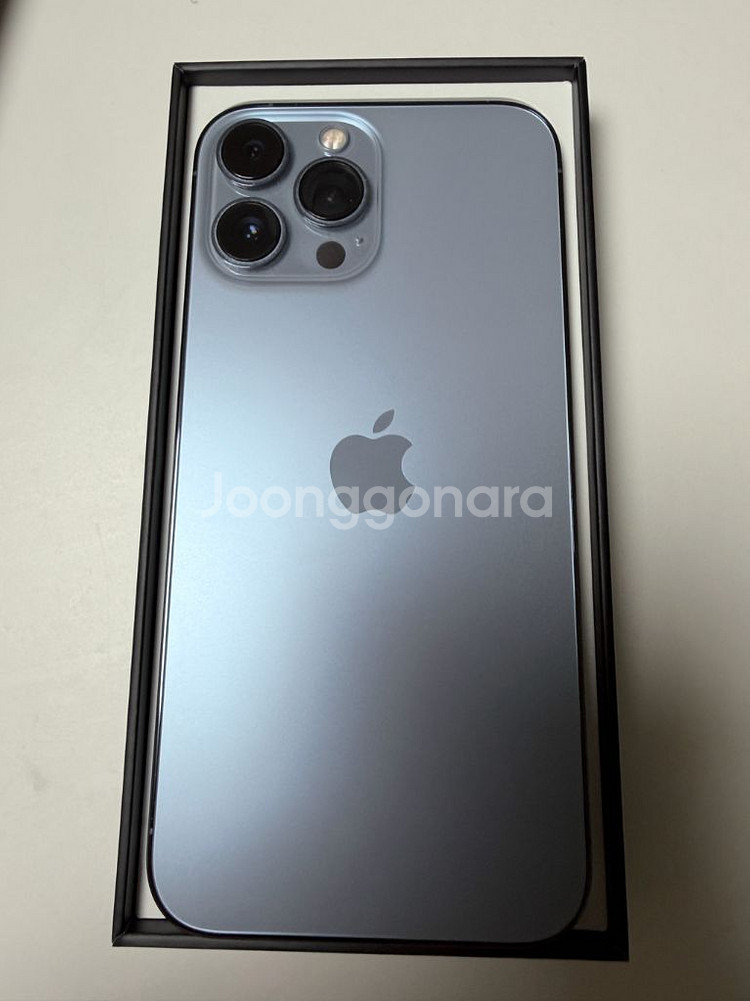 아이폰 13프로 맥스 256 시에라블루--1