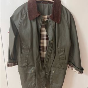 어쩌면잘 바버 왁스자켓 130