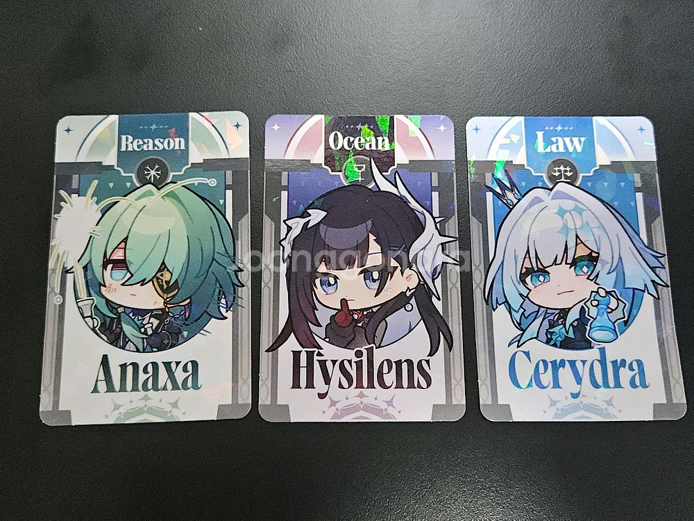 호요랜드 2025 붕괴 스타레일 포카 일괄 세트--0