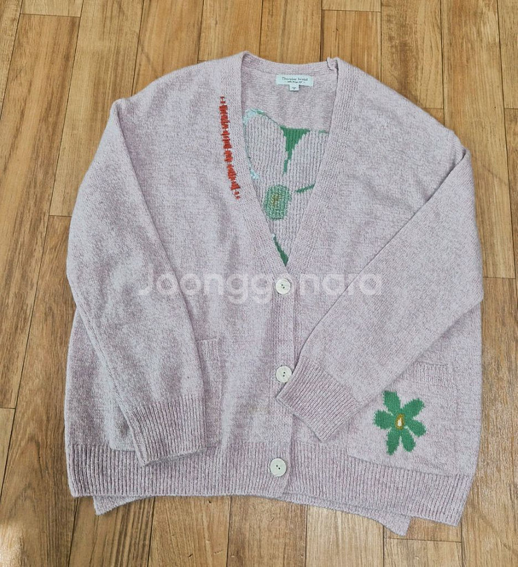 써스데이아일랜드 미수아바호브 클라라 꽃 인타사 가디건--7