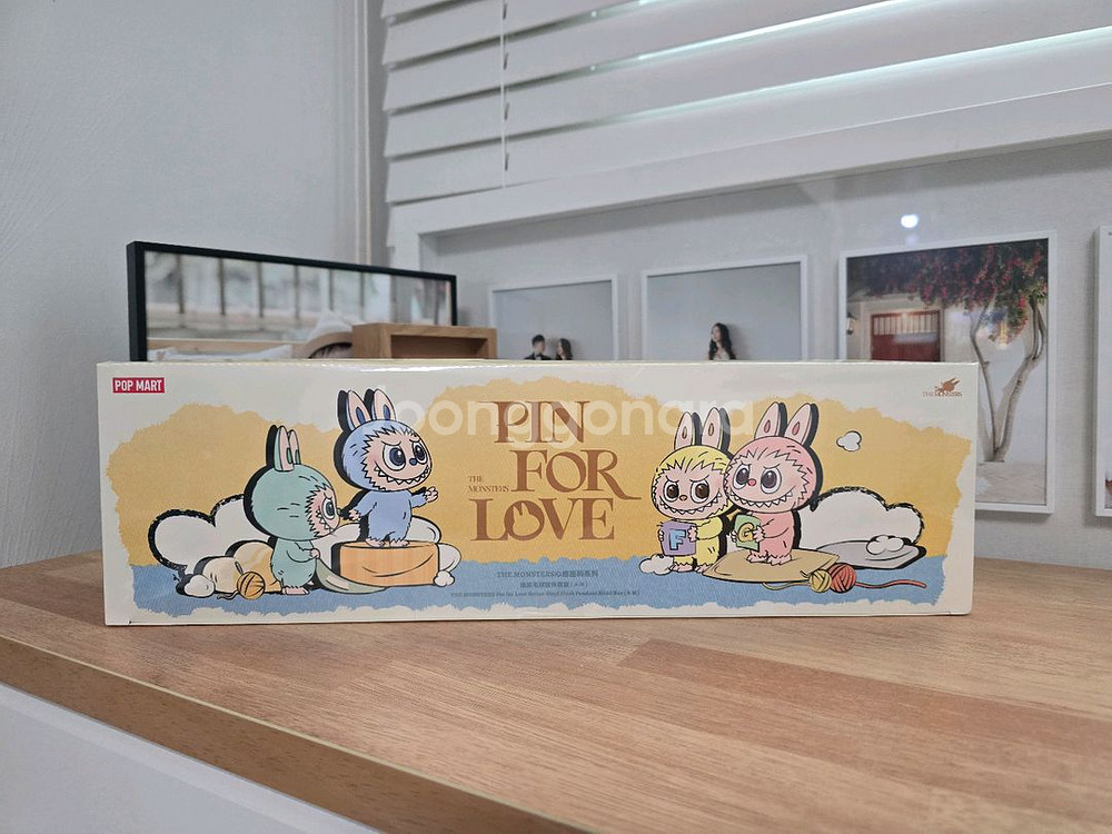 팝마트 정품) 라부부 미니 내마음속비밀번호 키링--1