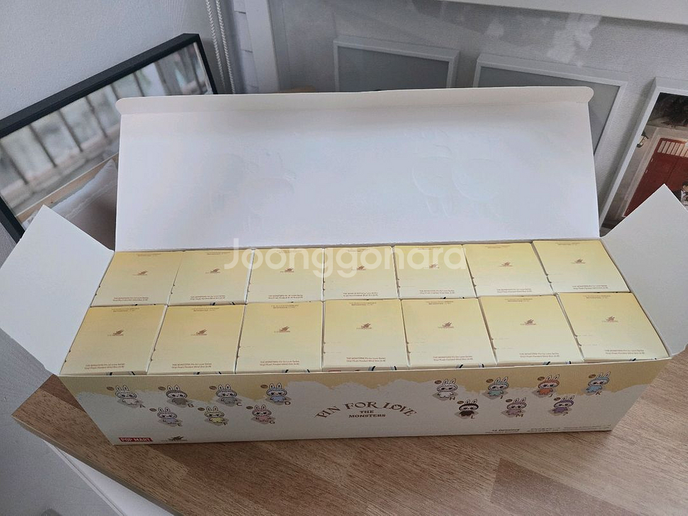 팝마트 정품) 라부부 미니 내마음속비밀번호 키링--3