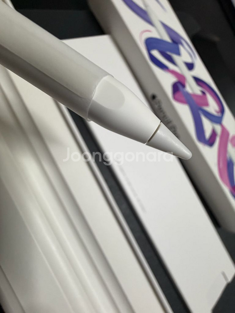 애플펜슬 프로 화이트 정품 상태 새제품급 애플 팬슬 에플--2