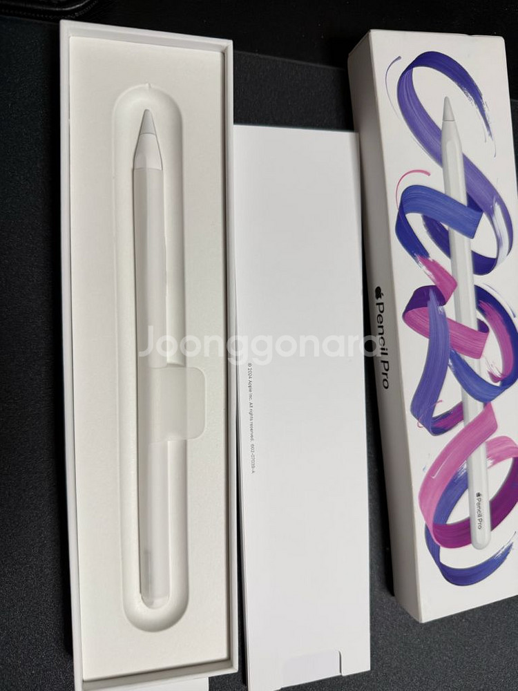 애플펜슬 프로 화이트 정품 상태 새제품급 애플 팬슬 에플--1