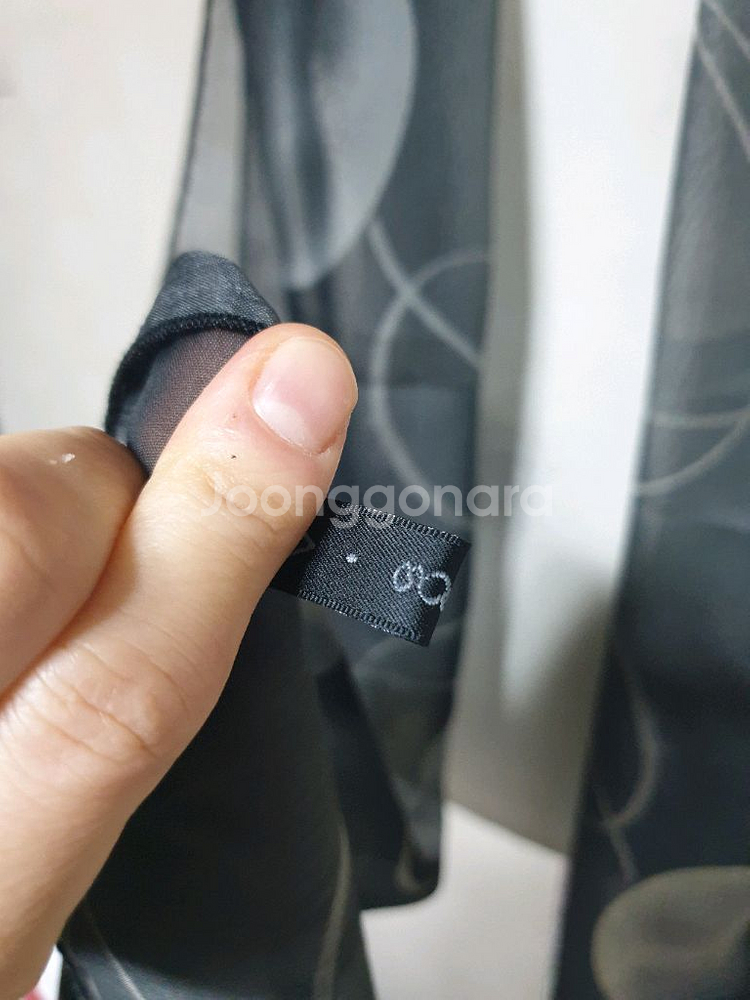 블랙스카프 블랙머플러 얇은스카프 얇은머플러--1