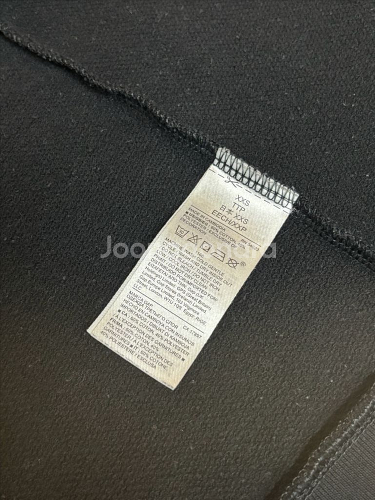 갭 후드 짚업 XXS--4