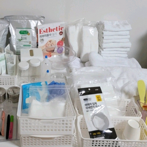 피부미용사 실기재료 (10일만 사용해서 깨끗함)