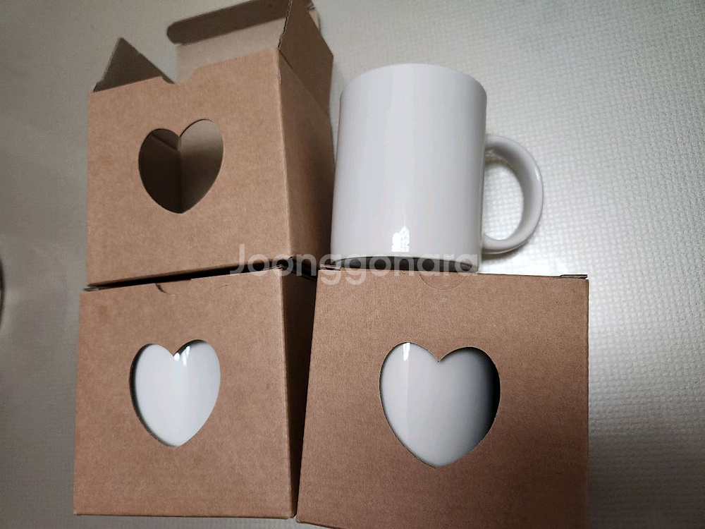 세라믹 아트 드로잉 펜 세트와 머그컵 3개 새상품--1