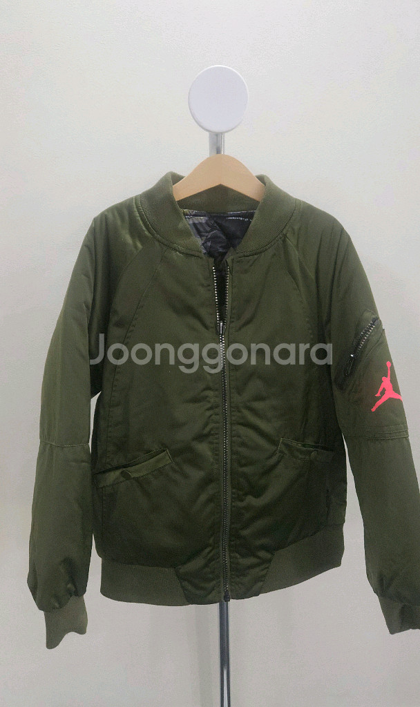 나이키 조던 키즈 리버시블(양면) 항공 점퍼 봄버 자켓 s / 140--0