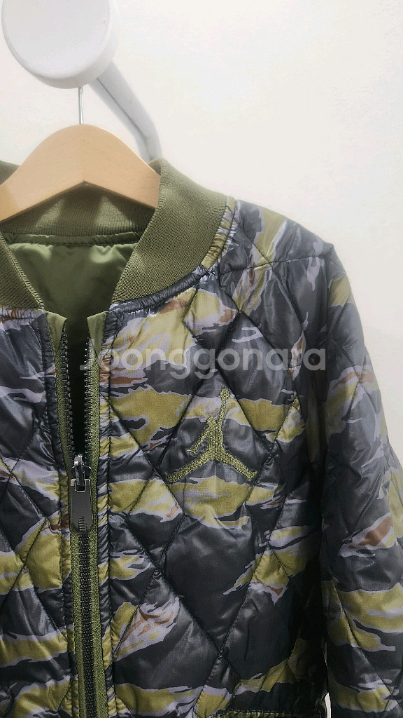 나이키 조던 키즈 리버시블(양면) 항공 점퍼 봄버 자켓 s / 140--6