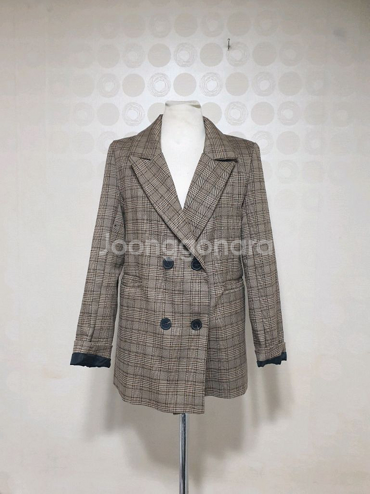 새것/체크자켓66/정장자켓66/여성자켓66--0