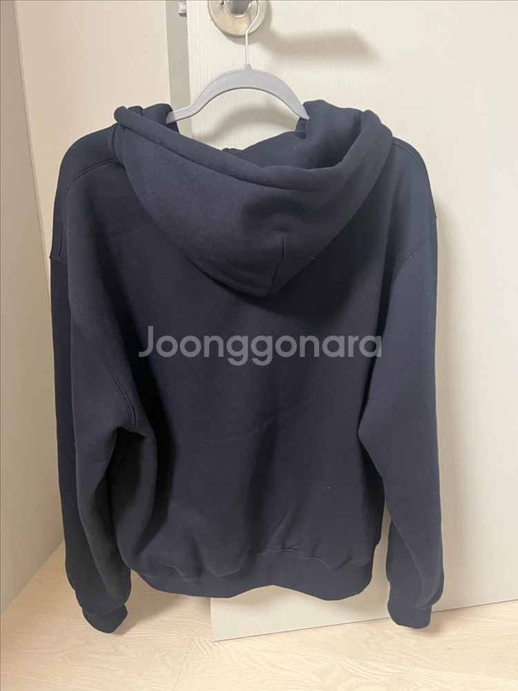 그로브 기모 후드집업 네이비--1