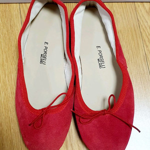 [새제품]포셀리 스웨이드 플랫 슈즈