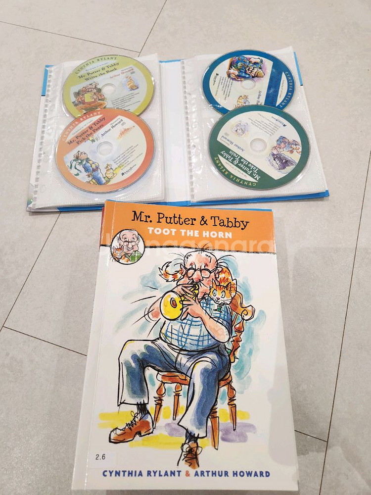잠수네 J4 mr. putter & tabby 영어 원서 CD세트--0
