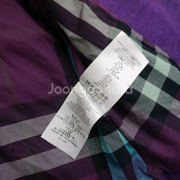 버버리 매장판 여아 3y 후드 모직 코트 자켓 사랑봉봉--5