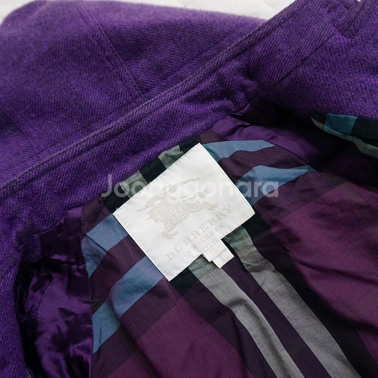 버버리 매장판 여아 3y 후드 모직 코트 자켓 사랑봉봉--4