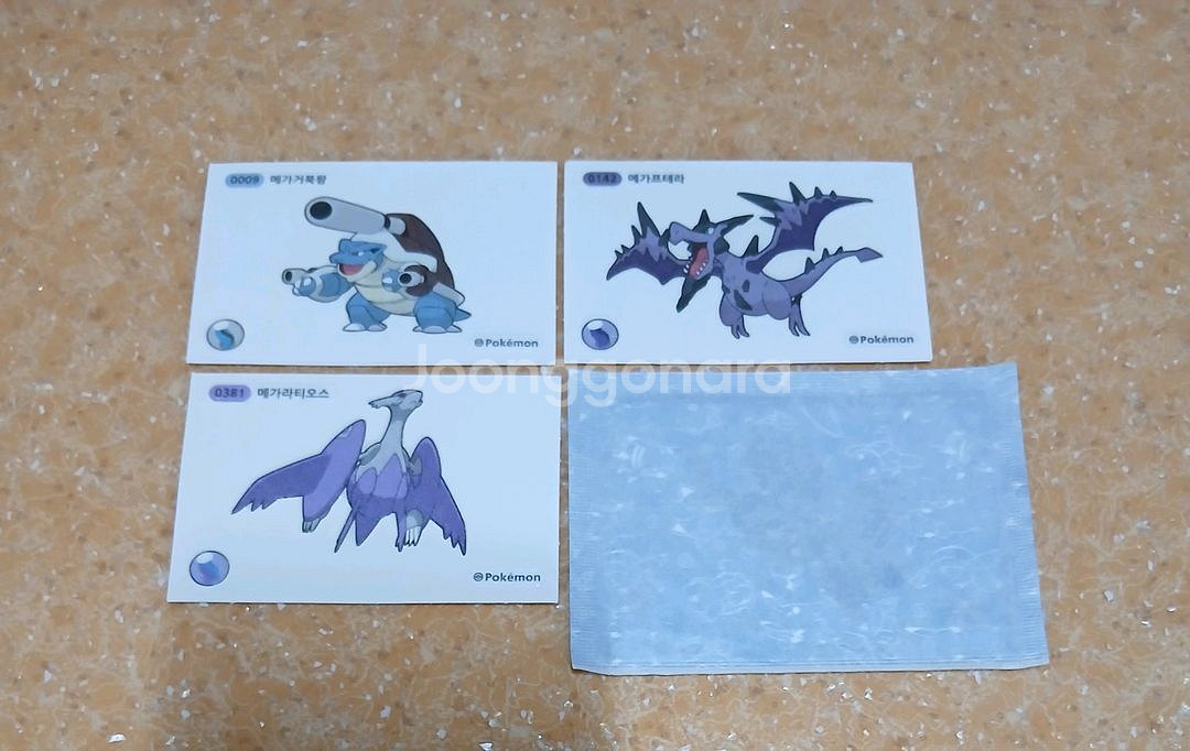 무료배송 포켓몬띠부씰 메가씰 1개 선택 메가다크펫씰--0