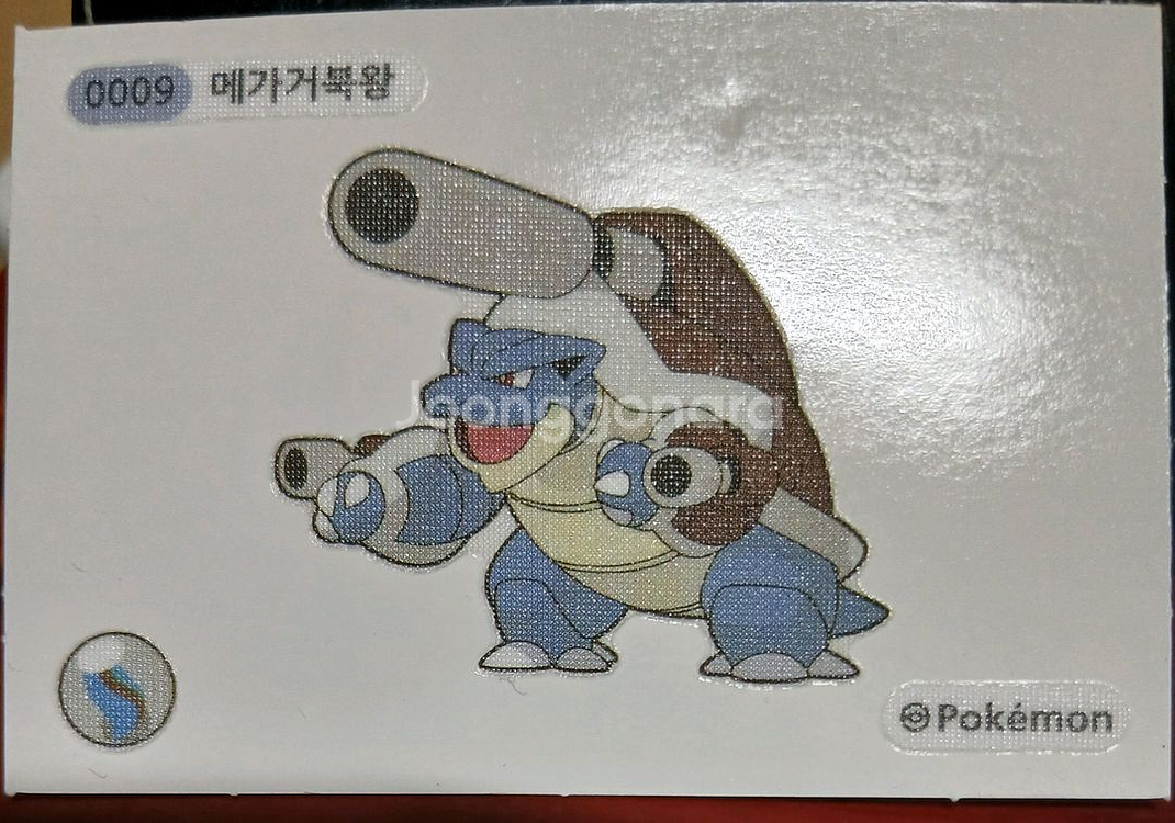 무료배송 포켓몬띠부씰 메가씰 1개 선택 메가다크펫씰--2