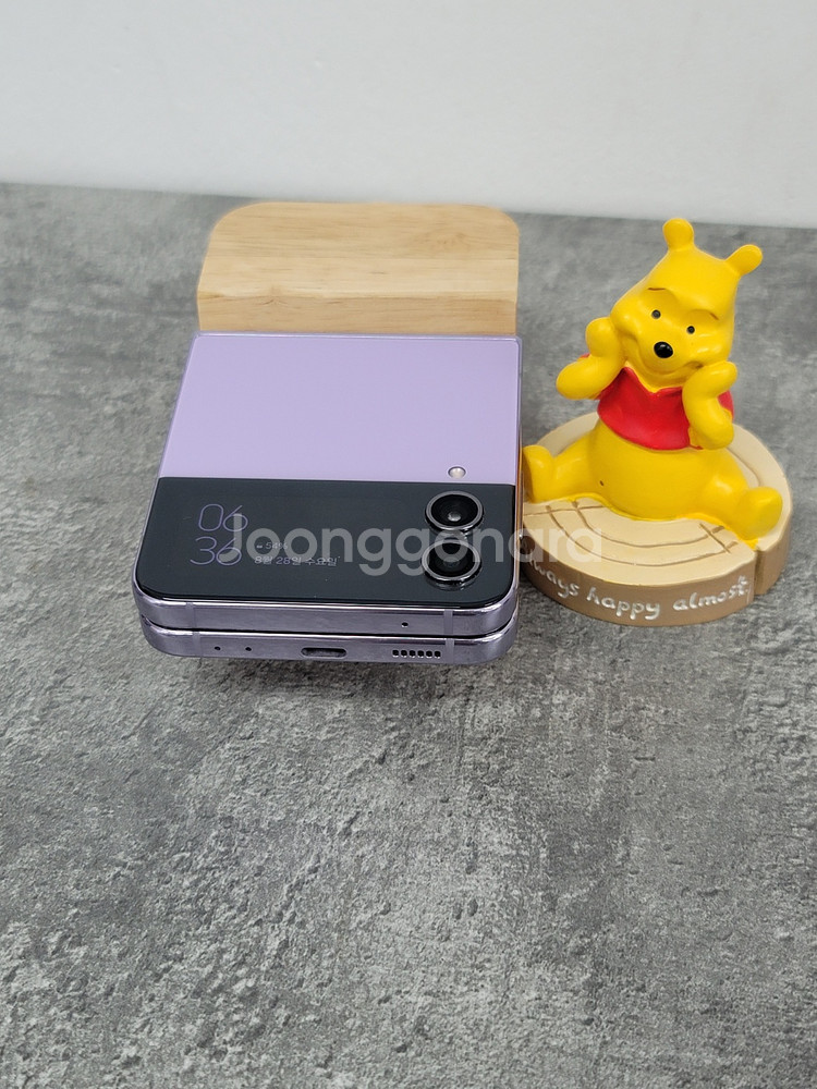 행사 갤럭시Z플립4 F721 라벤더 판매해요 중고폰--3
