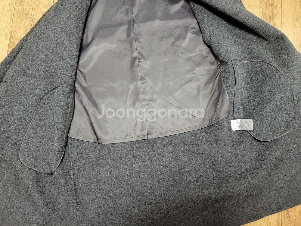 끌로디피에로(claudie pierlot) 밍크퍼 캐시울코트 55--6