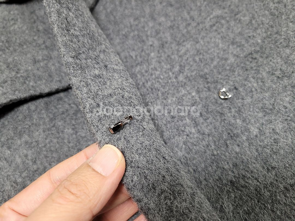 끌로디피에로(claudie pierlot) 밍크퍼 캐시울코트 55--5