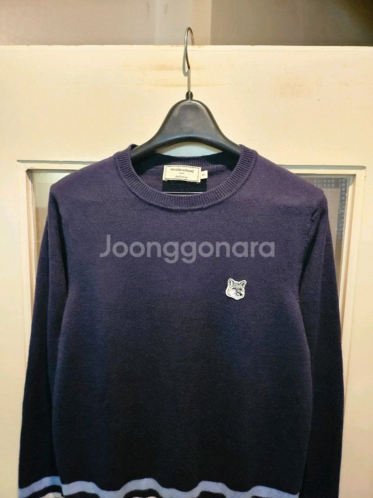 메종키츠네 폭스 헤드 니트 S--1