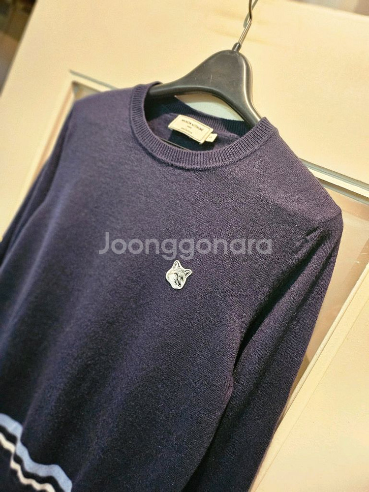 메종키츠네 폭스 헤드 니트 S--2