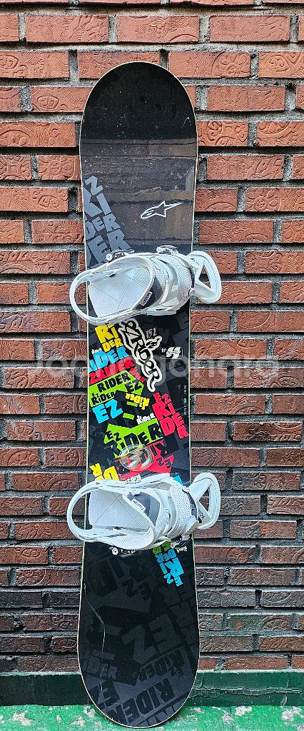 스노우보드 보드+바인딩 세트--0