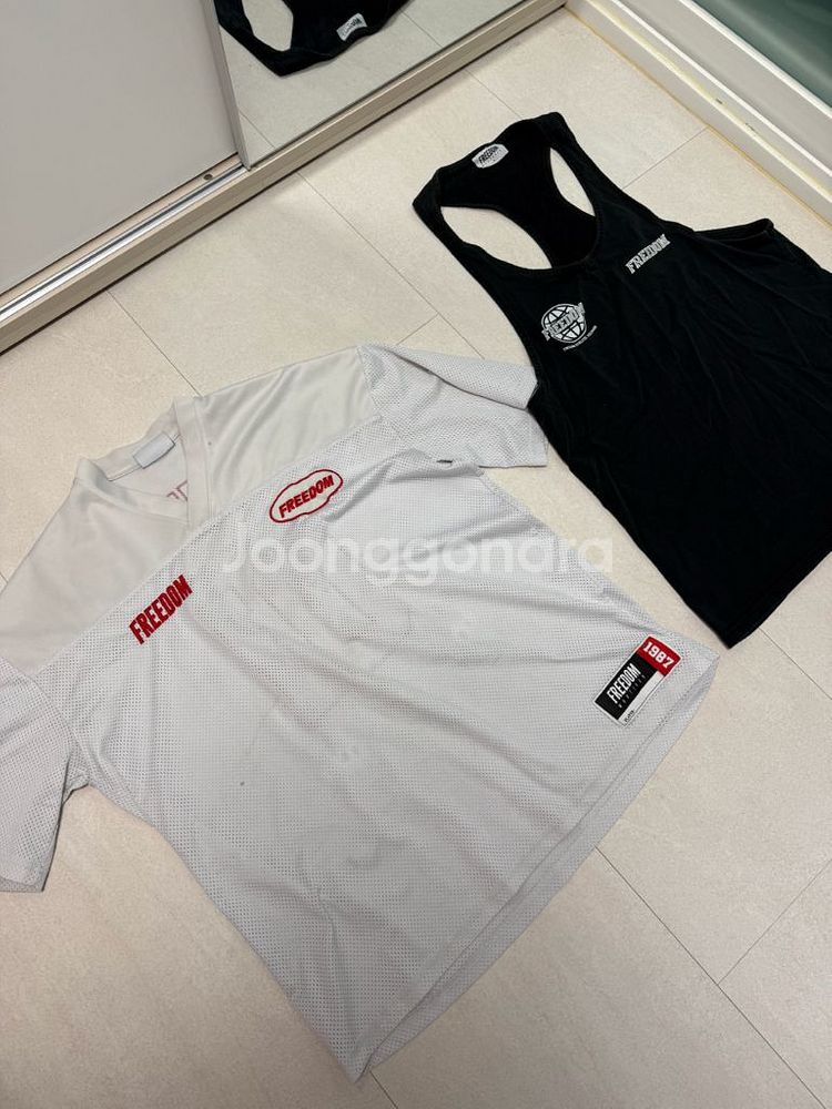 프리덤 럭비져지 나시티 일괄 짐웨어 헬스 본투윈 압도 hdex--0