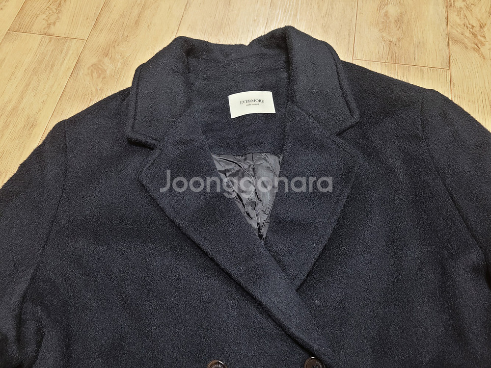 에버모어(evermore) 더블버튼 맥시코트 프리사이즈 새상품--1