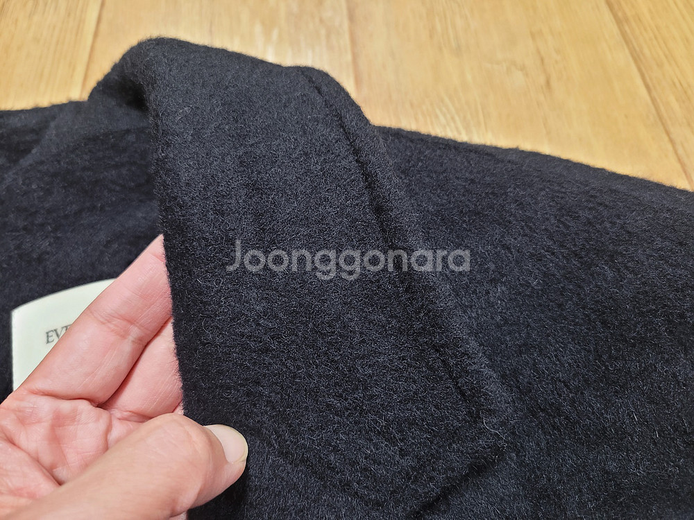 에버모어(evermore) 더블버튼 맥시코트 프리사이즈 새상품--2