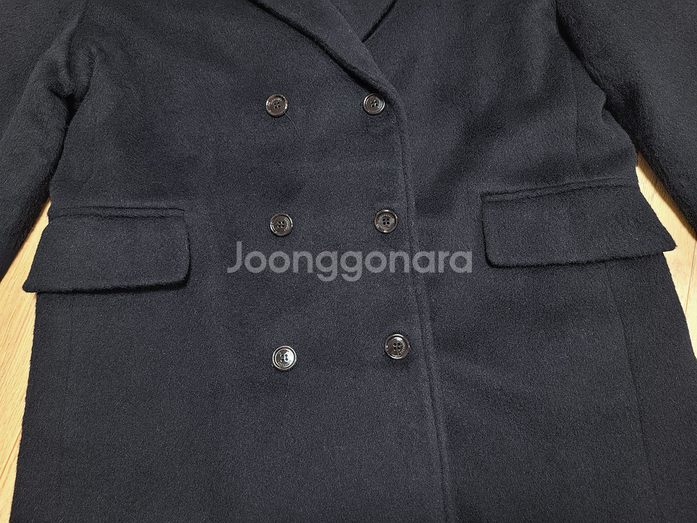 에버모어(evermore) 더블버튼 맥시코트 프리사이즈 새상품--4