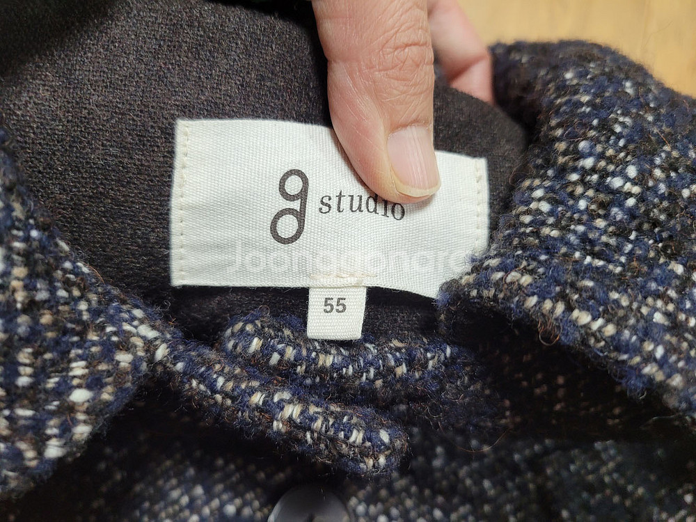 지스튜디오(g studio) 델프라토 시그니처코트 55-66 새상품--8