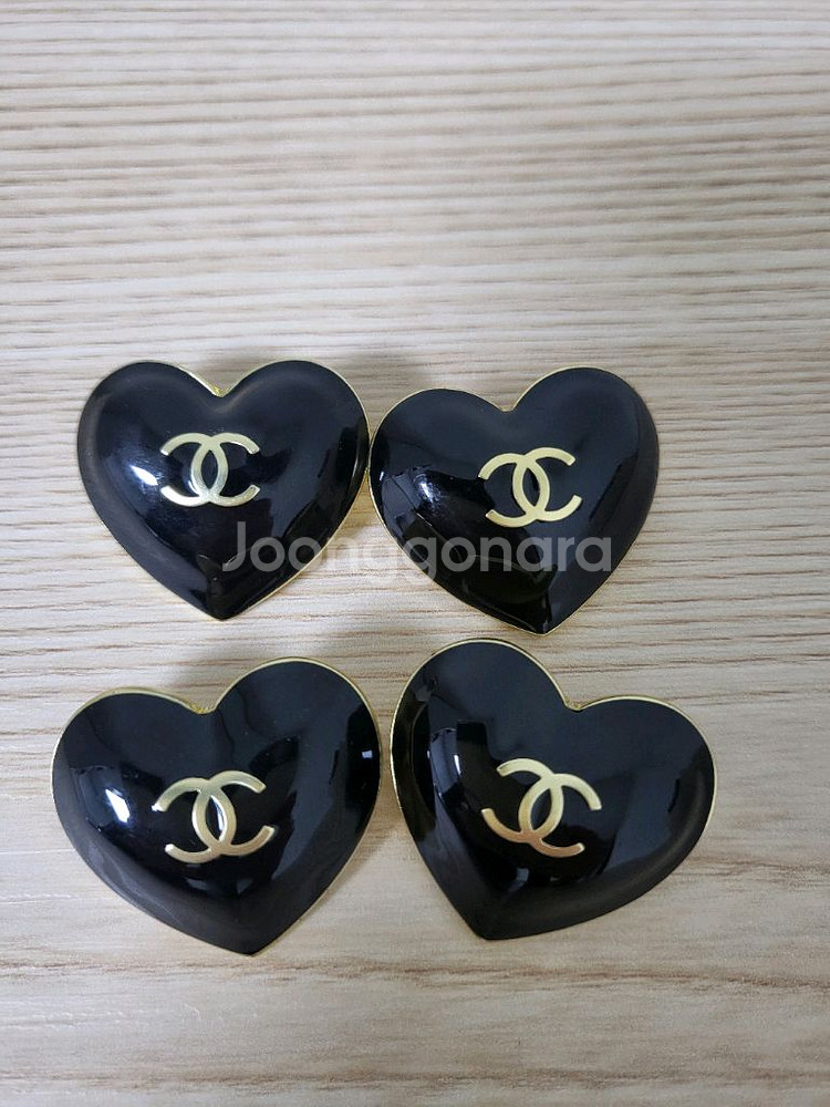 정품) 샤넬 하트 참--0