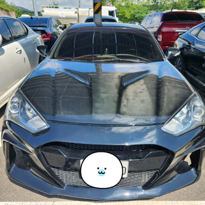 젠쿱 제네시스쿠페 풀 카본 커스텀 본넷을 대품+@에 판매